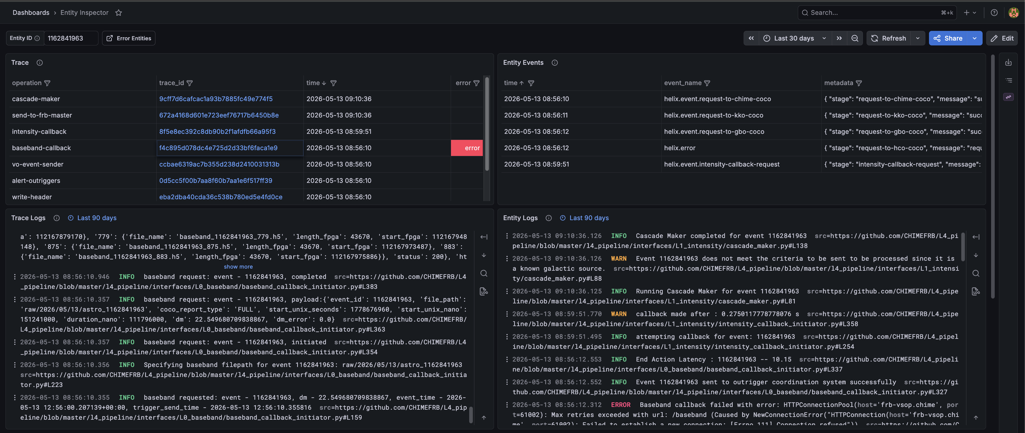 Entity Inspector